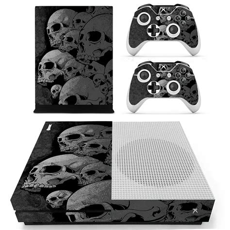 New Skull Protector Cover For Xbox One S Skin Sticker Console