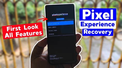 Pixel Experience Recovery Mode First Look And All Features In Hindi