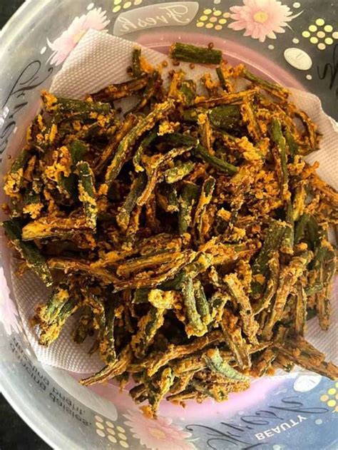 Kurkuri Bhindi Try Crispy North Indian Kurkuri Bhindi Recipe