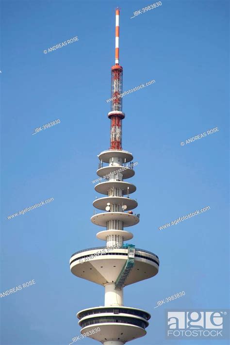 Hamburg Tv Tower Heinrich Hertz Turm Radio Telecommunication Tower