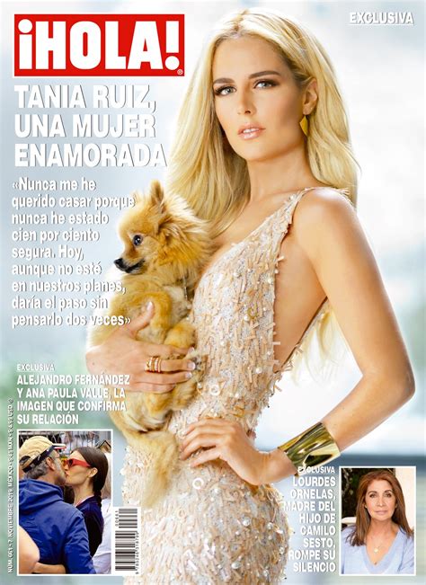 La modelo usó su cuenta de instagram para compartir con todos sus seguidores unas. Tania Ruiz habla de su amor por Peña Nieto en la revista ...