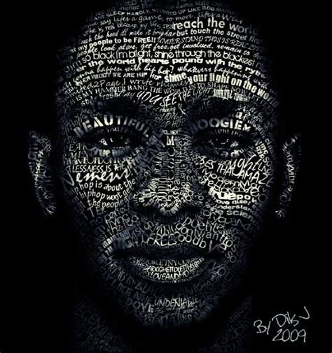 25 Beautiful Examples Of Typography Portraits Creative Nerds