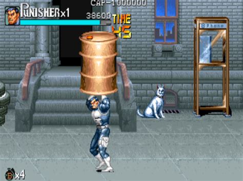 The Punisher Game Controls Arcade 1993 Arcade Advantage