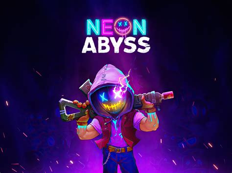 Neon Abyss Wallpaper 4k