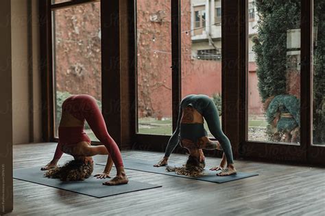 Practicing Yoga By Stocksy Contributor Javier Pardina Stocksy