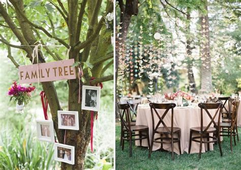 Tipps für deine feier im grünen. Bäume dekorieren für Hochzeit