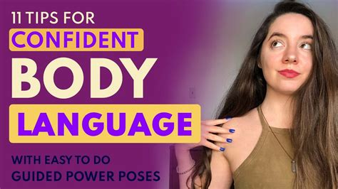 Power Poses 7 Tips For Confident Body Language Youtube