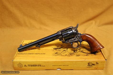 Uberti 1873 Cattleman Cavalry Old Model 45 Colt 75 Inch Charcoal