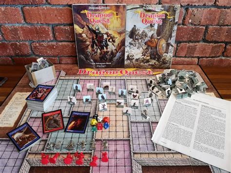Dungeons And Dragons Dragon Quest Board Game 1st Edition Toys And Games