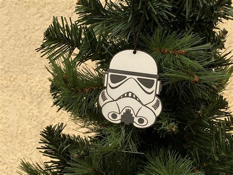 Storm Trooper Christmas Ornament Etsy Uk