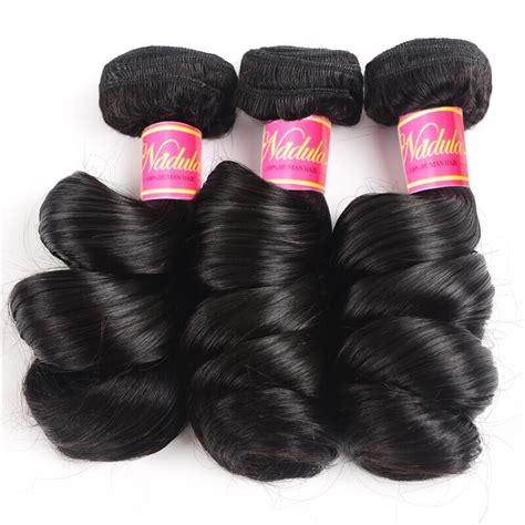 nadula soft virgin brazilian loose wave hair 1 bundle brazilian human hair weave nadula