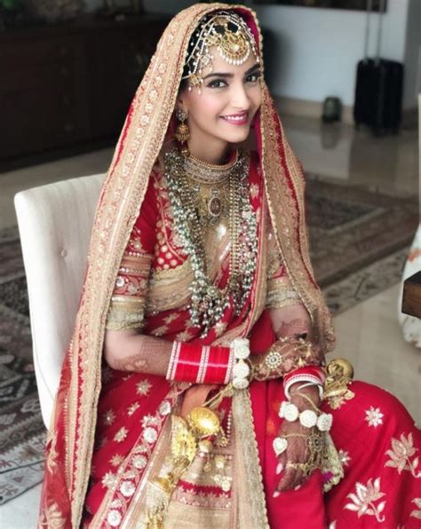Bollywood Actress Wedding Dresses From Kajol To Madhuri