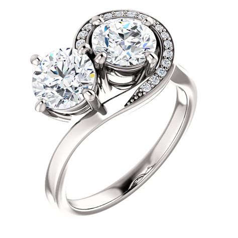 2 Stone Engagement Rings 2 Stone Ring Designer Colorado Springs
