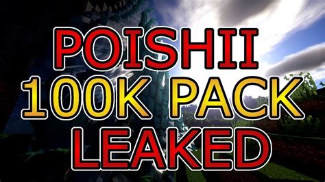 Poishii 100k Pack Leaked L Bodykicker Youtube