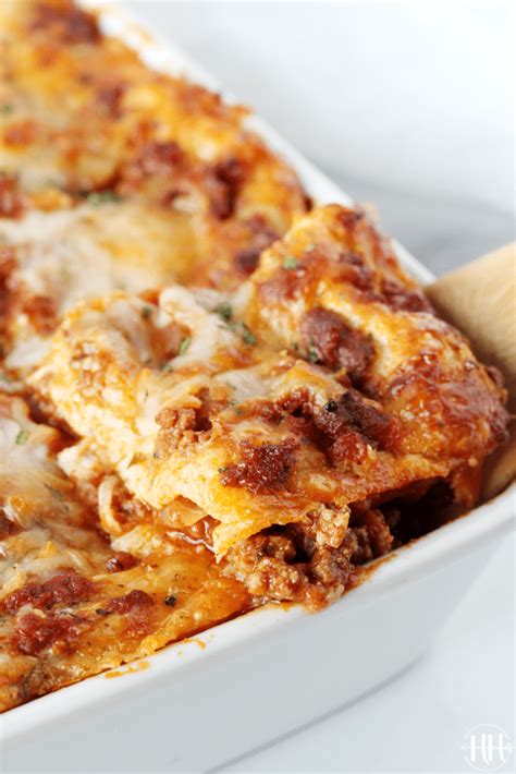 Easy Homemade Lasagna Happihomemade With Sammi Ricke