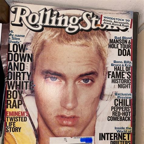 Art Eminem Rolling Stone Magazine April 1999 Issue 811 Used Poshmark