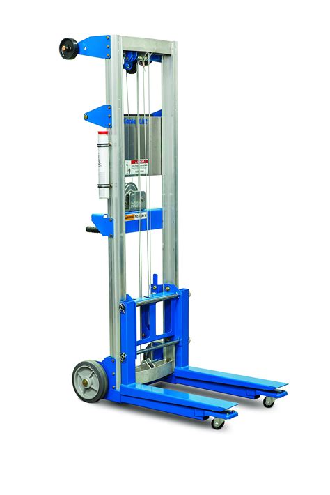 Genie Lift Gl 8 Heavy Duty Aluminum Manual Lift 400 Lbs Load