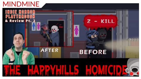 Indie Horror Slasher Game 😲 The Happyhills Homicide Gameplay Pt 2