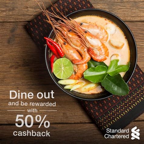 At standard chartered, we provide services that you can enjoy anytime, anywhere. 1 Oct-31 Dec 2019: Standard Chartered Dining Cashback ...