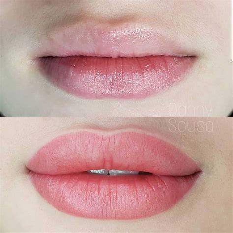 Lip Blushing Before And After Best Examples Of Lip Tattoo Lip Tattoos Lip Color Tattoo