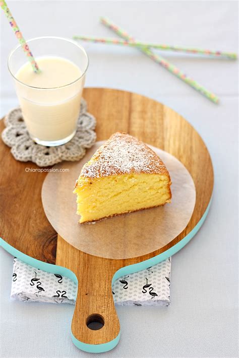 Hot Milk Sponge Cake Torta Al Latte Caldo