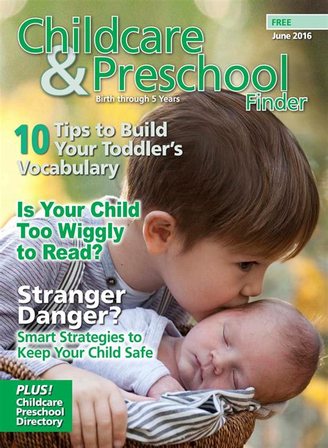 Our Kids Magazine Childcare Preschool Finder 2016our Kids Cps June 2016