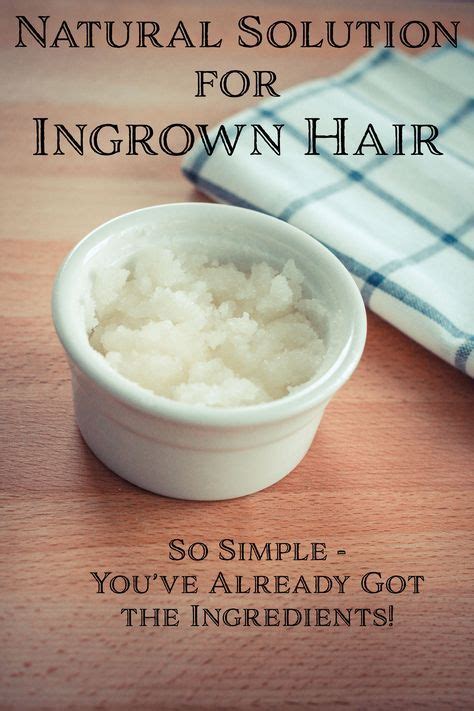 In other cases, an infected hair cyst may form. Easy & Natural Solution for Ingrown Hair | Ingrown hair ...