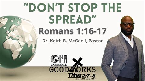 Dont Stop The Spread Faithlife Sermons