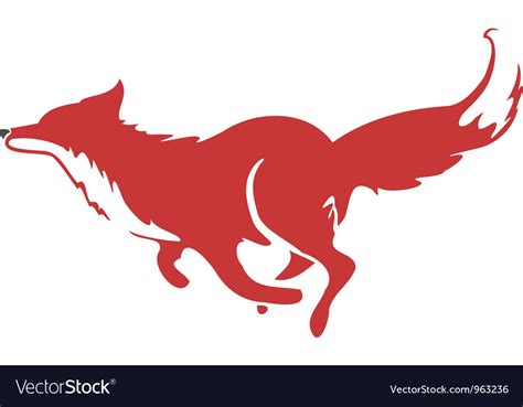 Download Running fox icon 03 Royalty Free Vector Image - VectorStock