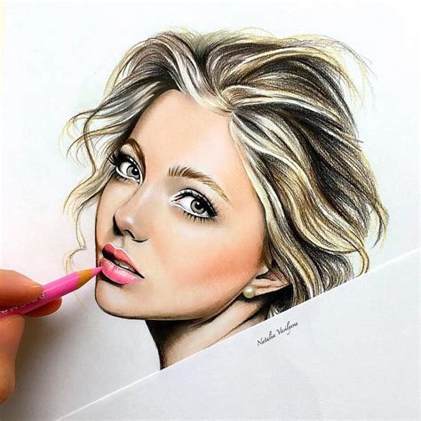 Sketch Makeup Drawing Face Illustration Beauty