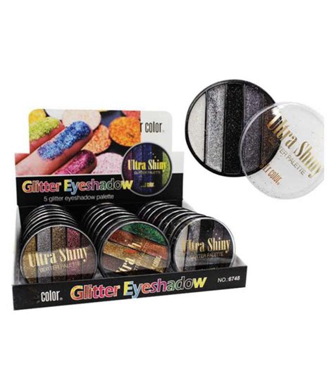 Sfr 5 Multi Shades Glitter Eye Shadow Gel Colours 4 Gm Pack Of 3 Buy