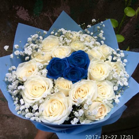 Fantastis 21+ Gambar Buket Bunga Warna Biru