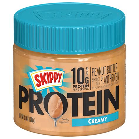 You may be interested in. SKIPPY® Peanut Butter Blended with Plant Protein Creamy ...