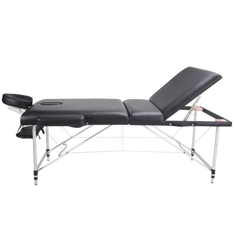 Genki Portable Black Massage Table Crazy Sales