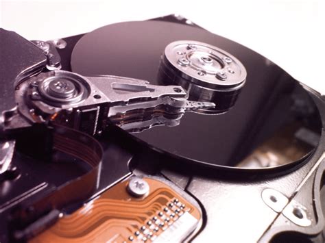 Hard Drive Close Up Free Stock Photo | FreeImages