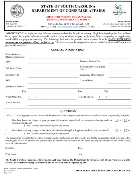 Form A Fill Out Sign Online And Download Fillable Pdf South