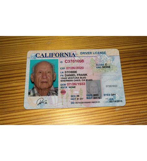 Drivers License Front Snapshot Only