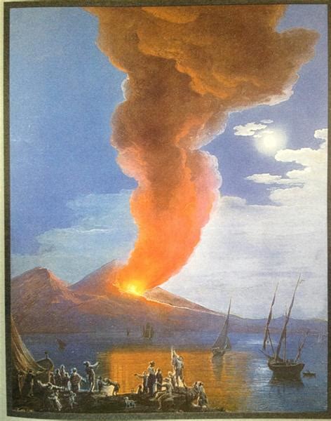 eruption of vesuvius on 1794 1794 saverio della gatta