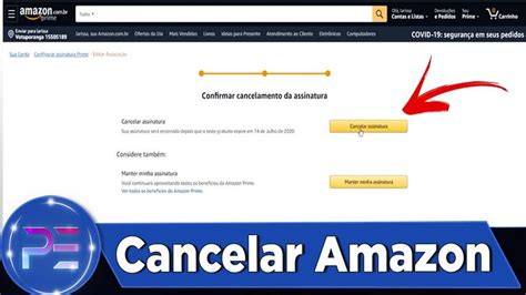 Cancelar Assinatura Amazon Prime Passo A Passo Assinatura Como Cancelar Passo A Passo