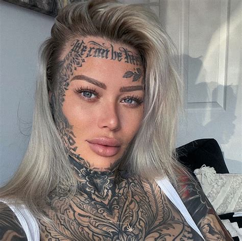 woman with world s ‘most tattooed privates hits out at haters ‘i love myself