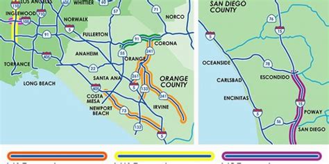 Southern California Toll Roads Map Secretmuseum