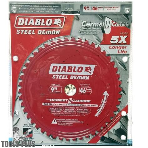 Diablo D0946cf 9 Steel Demon Cermet Ii Carbide Metal Cutting Blade 4