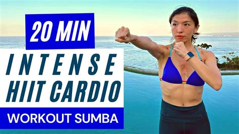 Min Intense Hiit Cardio Workout For Fat Burn All Standing No Equipment Youtube