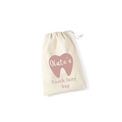 Personalised Tooth Fairy Bags Tooth Fairy Bags Bags For Etsy Uk