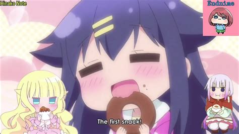 Kawaii Cute Anime Girl Eating Anime Wallpaper Hd