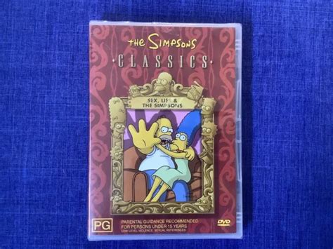 Simpsons The Sex Lies And The Simpsons Dvd 1999 Brand New Sealed Region4 943 Picclick