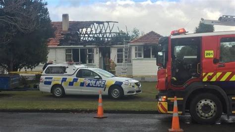 Palmerston North House Fire Takes Five Fire Trucks To Control Nz