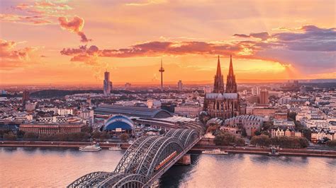 Germany Cityscape Sunset City Wallpapers Hd Desktop And Mobile