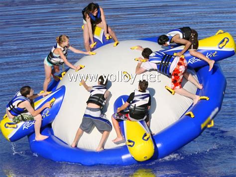 Yolloy Inflatable Saturn Rocker Water Park Game For Sale