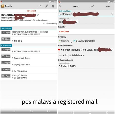 Pos malaysia tracking tracking service online.enter document number to get status.pos malaysia post tracking number format. Pos Malaysia registered mail is not working, only the EMS ...